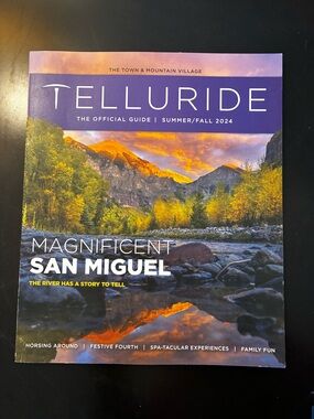 Telluride Travel Guide - Purple & Multicolor Cover